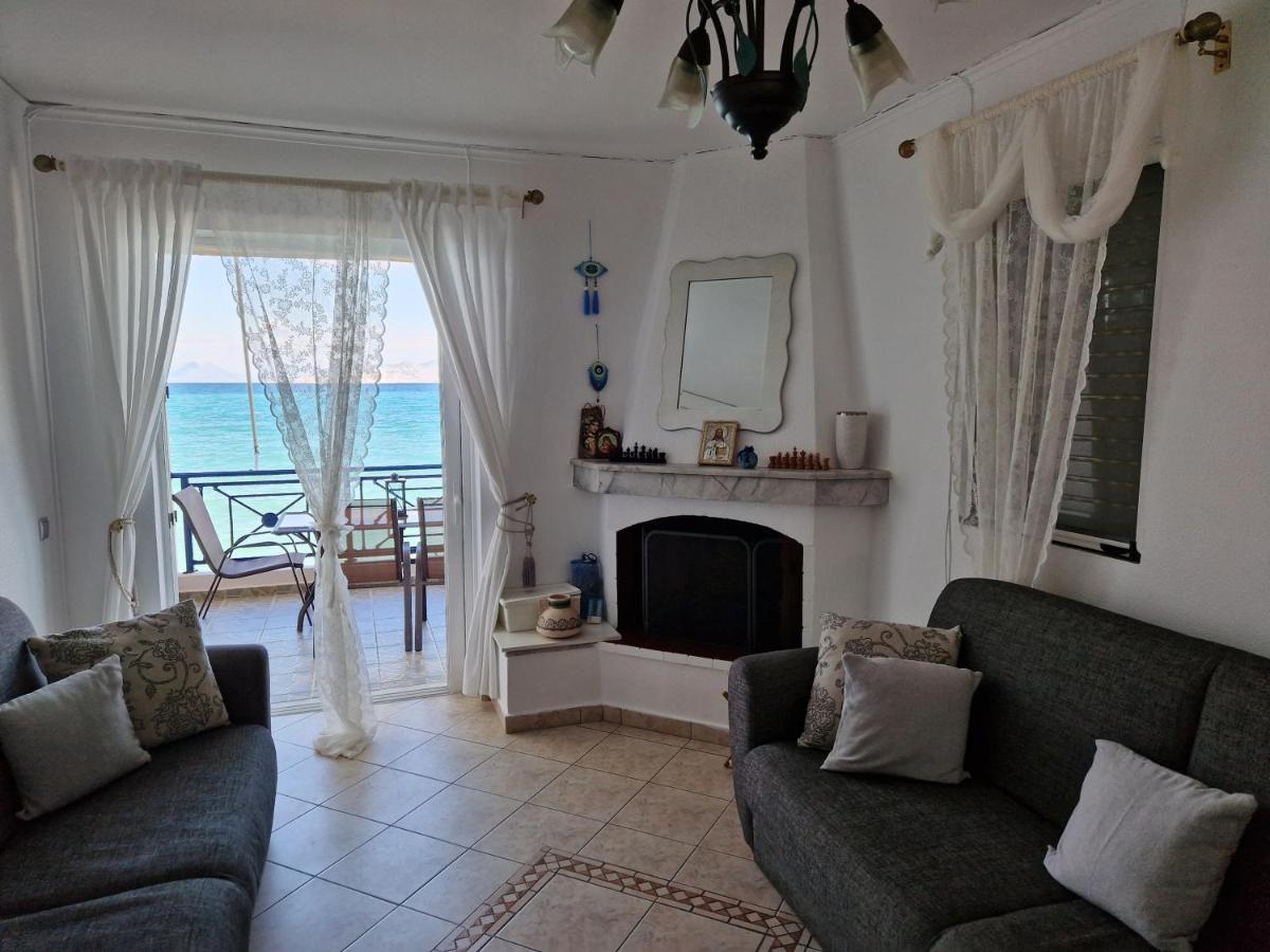 Korinthian Sea View Apartamento Nerántza Exterior foto